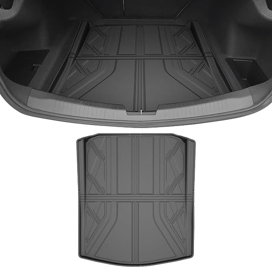 Cargo Liner Compatible with Cadillac CT5 CT5-V 2020-2025 2026 Weather-Resistant Trunk Mats for Cars with Raised Lip Non-Slip Car Rear Trunk Mat Tray Pad Boot