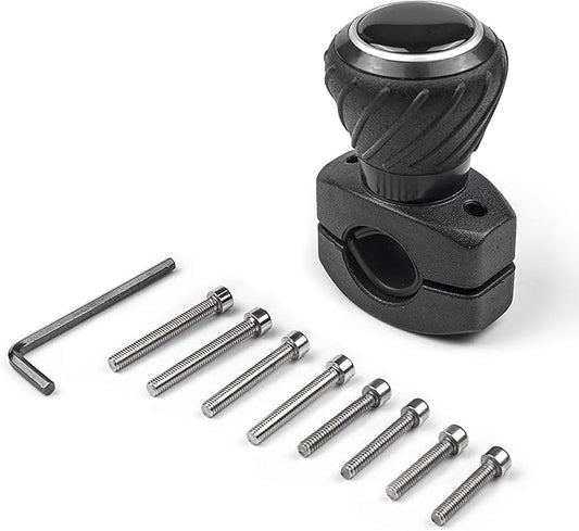 Deluxe Steering Wheel Power Handle Spinner Knob - Universal Steering Wheel Fit for Cars, Trucks, Tractors, Mowers, Forklifts, etc