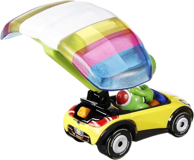 Hot Wheels Super Mario Character Car 3-Packs with 3 Character Cars in 1 Set, Gift for Kids & Collectors Ages 3 Years Old & Up