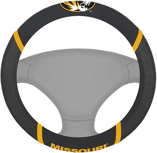 FANMATS NCAA Unisex-Adult Embroidered Steering Wheel Cover