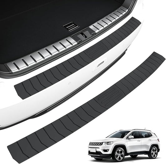 SINGARO Car Rear Bumper Protector, 41.5inch x3.6inch Car/SUV/Trunk Universal Rubber Anti-Scratch Trunk Exterior Accessories