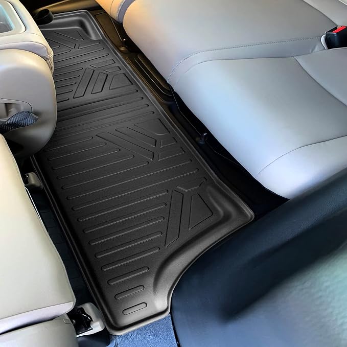 SMARTLINER Custom Fit 3 Row Floor Mats and Cargo Liner Behind 2nd Row Set Compatible with 2018-2025 Honda Odyssey