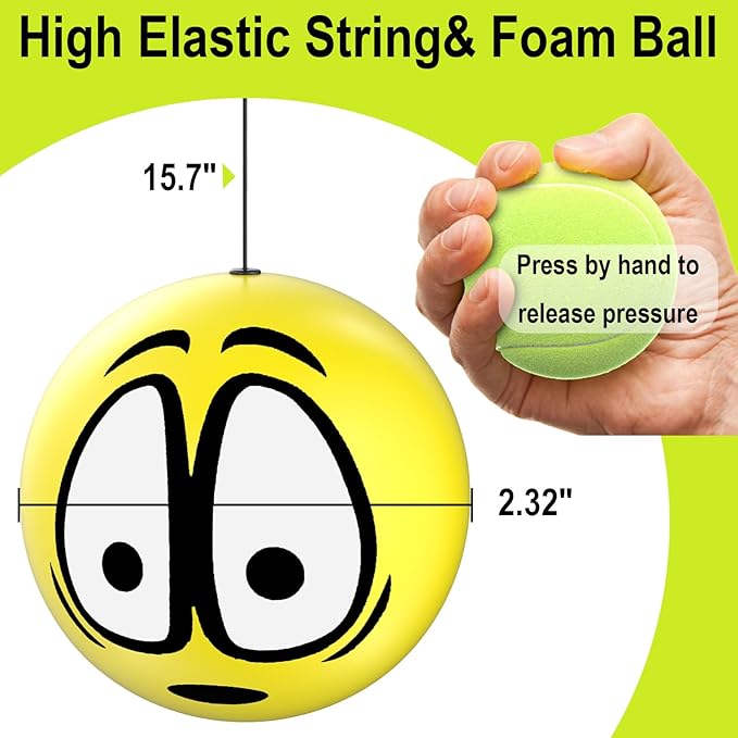 BFXM Garage Parking Aid Ball, Parking Guide System for Car Accessories, Stop Indicator, Parking Assist Ball, Aid-Parking Kit, Garage Car Stopper, Pack of 2
