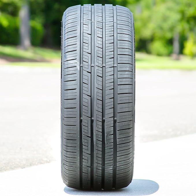 Set of 2 (TWO) Aplus PRO Racing All Season Truck/SUV High Performance Radial Tires-245/50R20 245/50ZR20 245/50/20 245/50-20 102Y Load Range SL 4-Ply BSW Black Side Wall UTQG 420AA