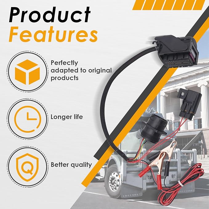Engine Diagnostic Cable Compatible with Paccar MX13 EPA17 ACM Engine Fit for Heavy Duty/Commercial Vehicles Diagnose Issues Wiring Harness