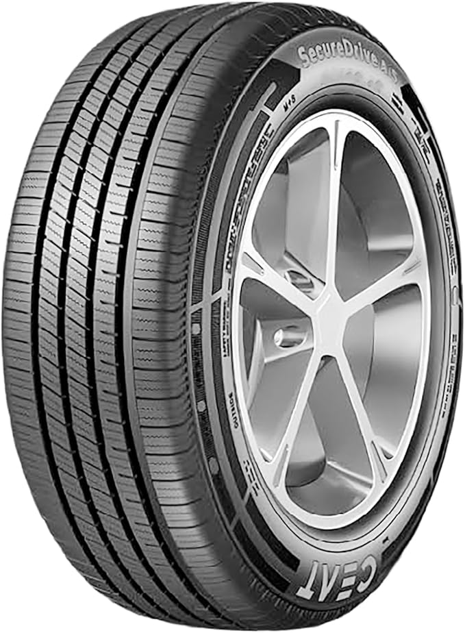 Ceat SecureDrive A/S Passenger Car All-Season Performance Radial Tire-205/60R16 205/60/16 205/60-16 92H Load Range SL 4-Ply BSW Black Side Wall