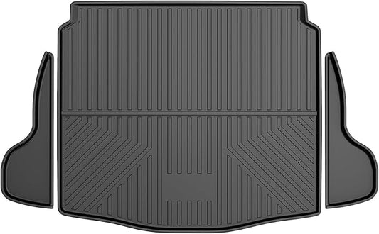Upgrade Corolla Cross SUV Cargo Liner | Custom Fit Trunk Mat Compatible with 2022 2023 2024 2025 Toyota Corolla Cross (FWD Models Only) | All Weather TPE Cargo Mat for Corolla Cross