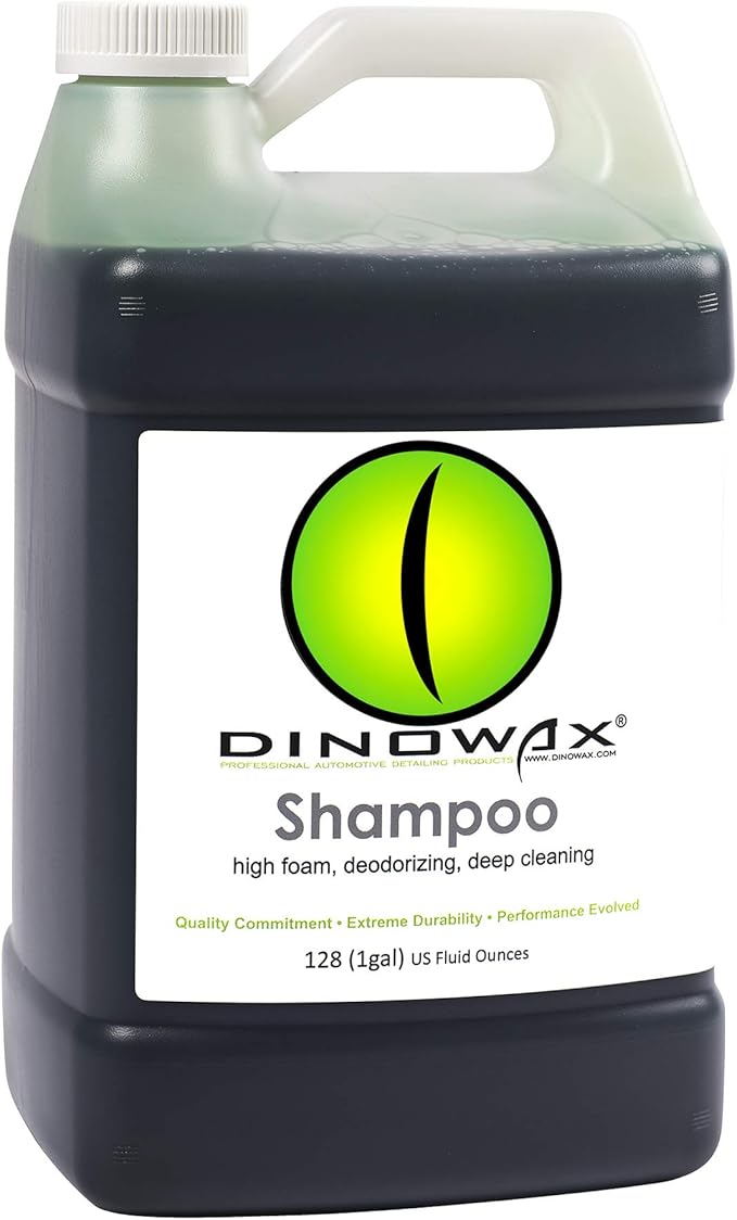 Shampoo | High Foam Carpet Shampoo | Concentrate Cleaner with Odor Eliminating Power | Professional-Grade (128 Oz)