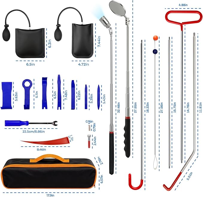Stainless Steel Repair Tools Set, 65-Inch, 26pcs