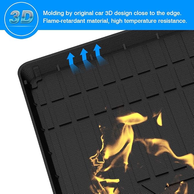 Cargo Liner Fits for Audi A4 / S4 2017 2018 2019 2020 2021 2022 2023 2024 Cargo Mat Trunk Liner Heavy Duty(Not for A4 All-Road Models)