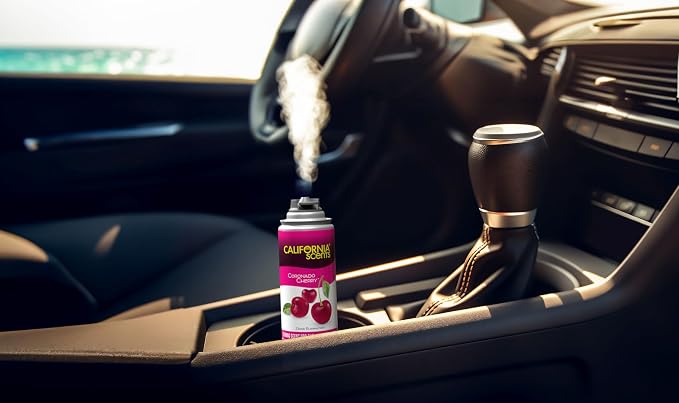 California Scents Fogger Car Air Freshener, Coronado Cherry Scent, 3 Ounce (Pack of 24)