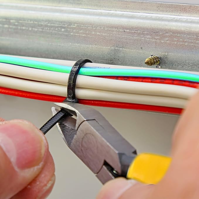 DELI 355-Piece Home Tool Set, Household Repairing Tool Kit with 14-Inch Wide Mouth Open Storage Tool Bag, Yellow