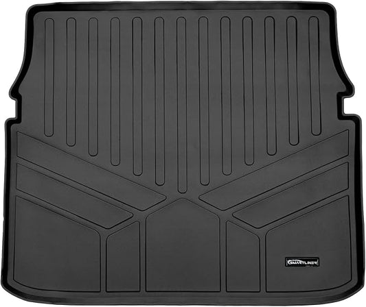 SMARTLINER All Weather Custom Fit Cargo Trunk Liner Floor Mat Behind 3rd Row Black Compatible with 2018-2025 Honda Odyssey