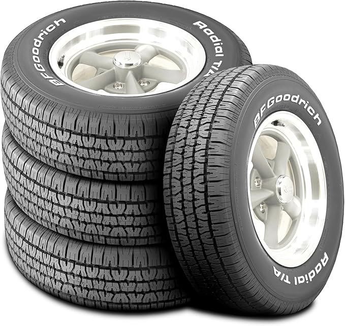 BFGoodrich Radial T/A All Season Car Tire for Passenger Cars, P235/60R15 98S