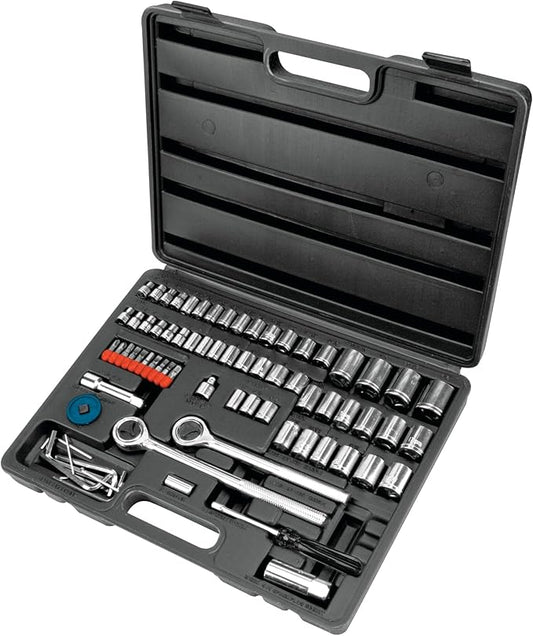 Performance Tool W1183 SAE/Metric 85-Piece Socket (1/4-Inch, 3/8-Inch & 1/2-Inch Drive) & Bet Set