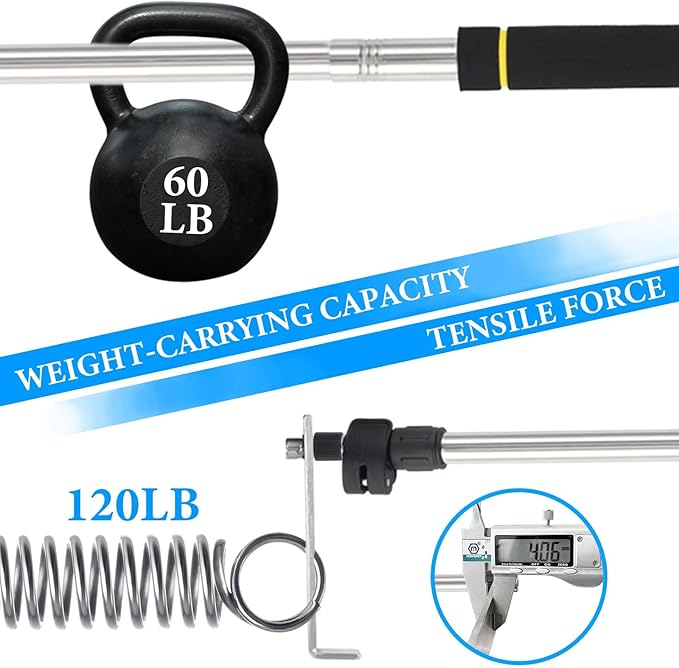 Cargo Grabber Reach Retriever Tool, Truck Cargo Grabber Adjustable 34-70inch wear-Resistant complimentary Storage Bag Professional Truck Bed Reach Tool Convenient and efficient Pickup