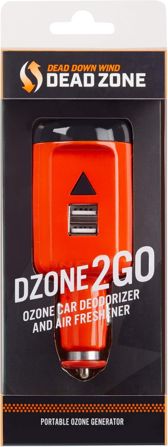 DEAD DOWN WIND Ozone Car Plug in (1Ct) - Hunting Scent Control - Durable Hunting Scent Eliminators - Advanced Hunting Gear
