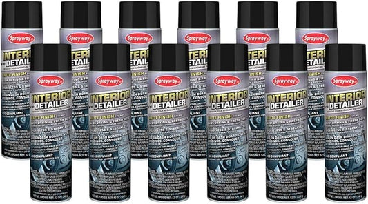Sprayway SW780-12PK Interior Detailer, 12 oz, Pack of 12