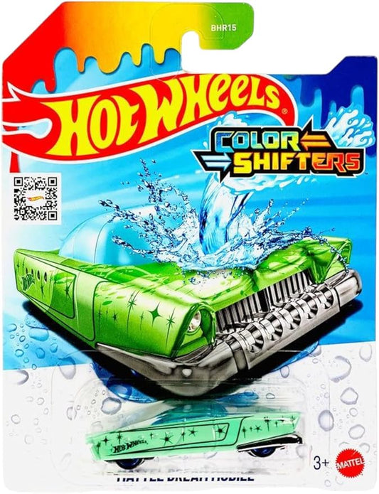 Hot Wheels Color Shifter Mattel Dream Mobile for 3 Years & Above (Green)
