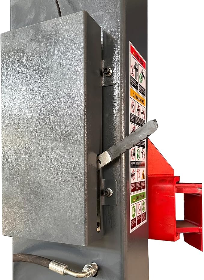 AM-120SD Two Post Car Lift 12000 lbs, 4HP Direct Drive with Single Point Lock Release, Heavy Duty Auto Hoist for Commercial Garage