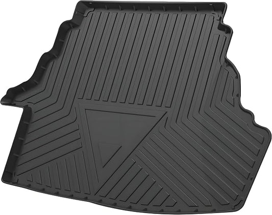 Camry Cargo Liners - All-Weather Protector 3D Custom-Fit Waterproof Durable Odorless TPO High-Raised Edge Flexible Rear Trunk Tray Floor mats Compatible with 2006-2012 Toyota Camry
