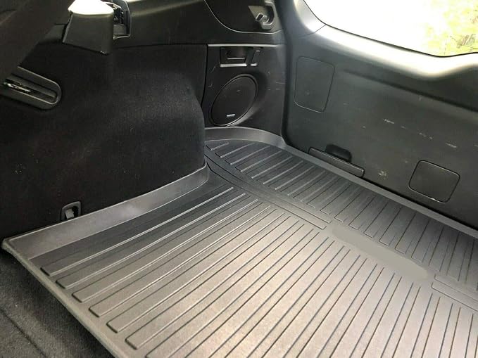 Cargo Liner - Trunk Mat for Subaru Outback 2015-2019 – Weather-Resistant Trunk Mats for Cars with Raised Lip – Non-Slip Car Trunk Mat Rubber – Easy to Install – Laser Pre-Cut Design