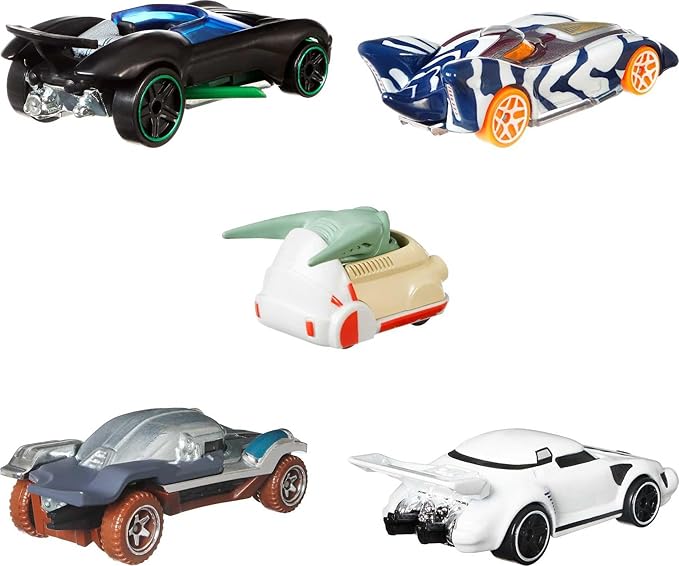 Hot Wheels Star Wars The Mandalorian Character Car 5-Pack