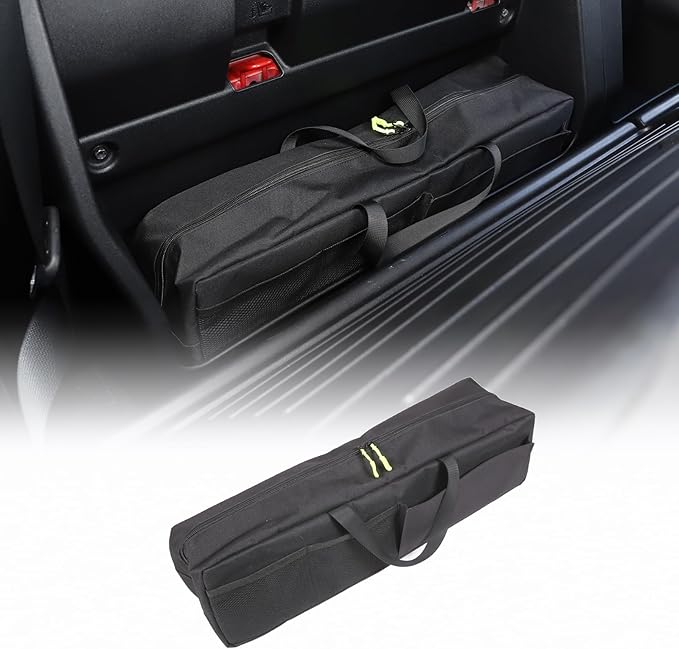 CHEAYAR Rear Seat Organizer Compatible with Toyota Tacoma 2016-2023, Storage Bag Behind Seat Back Accessories