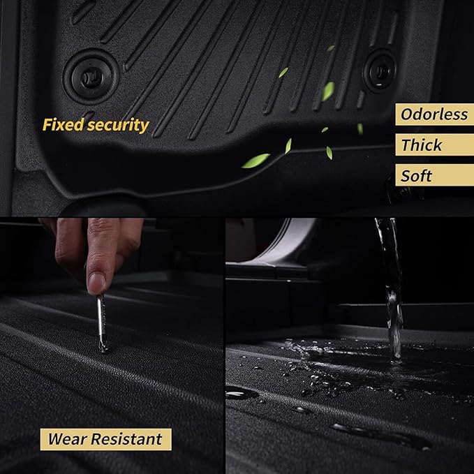 Cargo Liners for 2026 Hyundai Palisade & Backrest Mat,TPE All Weather Protection Trunk Mat Covering The Backrest Mat Accessories