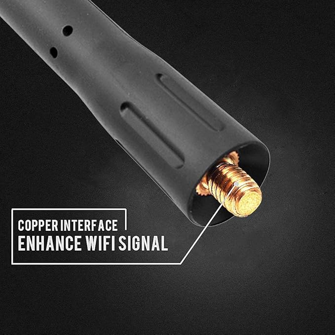KSaAuto Short Antenna for Ford F150 2009-2025, 4.5 Inch Car Antenna for F150 F250 F350 Bronco Truck Replacement Antenna Ford F150 Accessories