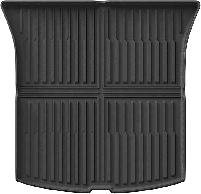LUCKEASY Trunk Mat for Tesla Model Y Juniper Standard/Premium/Performance 2025 2026 New 5 Seat Cargo Liner All Weather TPE Car Accessories Fit Juniper 2026 Black