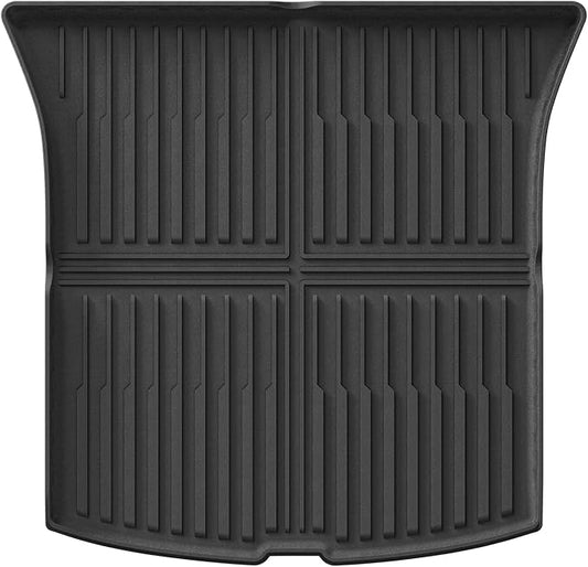 LUCKEASY Trunk Mat for Tesla Model Y Juniper Standard/Premium/Performance 2025 2026 New 5 Seat Cargo Liner All Weather TPE Car Accessories Fit Juniper 2026 Black
