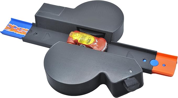 Mike's Makeshop Booster Classic – Quiet, Rechargeable Track Booster Compatible with Hot Wheels (Black)