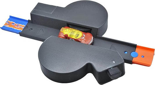 Mike's Makeshop Booster Classic – Quiet, Rechargeable Track Booster Compatible with Hot Wheels (Black)