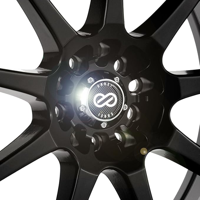 Enkei 17x7 EDR9 (Matte Black) Wheels/Rims 5x100/114.3 (441-770-0245BK)