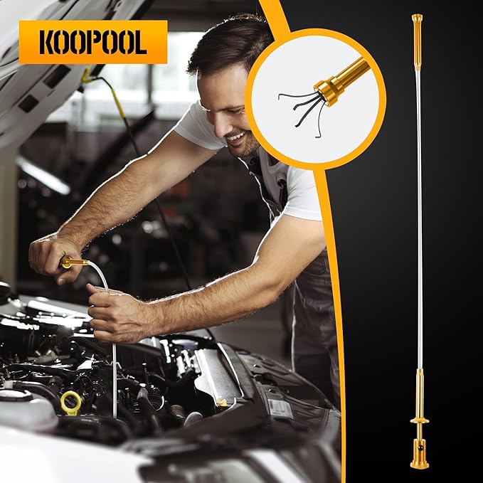 KOOPOOL Tool Set, Tool Box Kit for Mechanic and Car, General Household Home Tool Kit, Basic Tool Kit for Home Auto Repair, with Storage Case