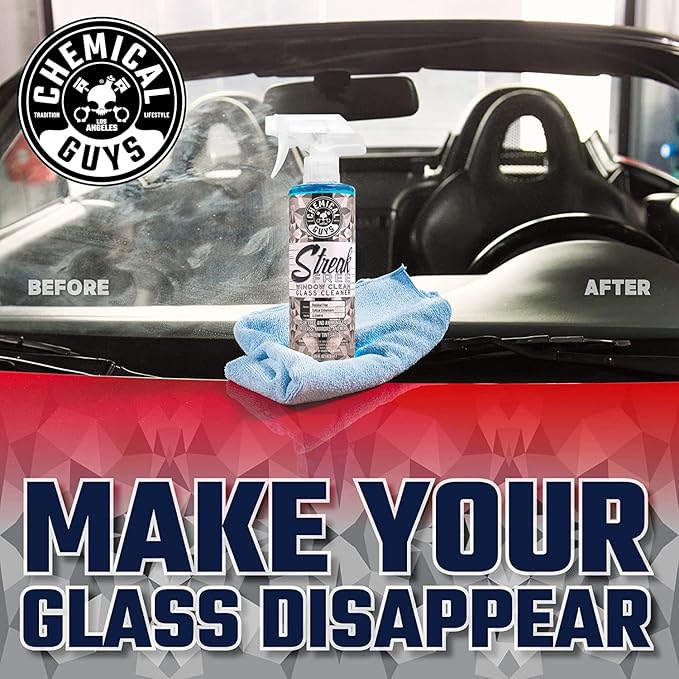 Chemical Guys All Surface Clean and Shine Kit with Storage Bag Interior Cleaner Glass Cleaner Dressing Microfiber Towels and Brushes Giftable Car Care Set
