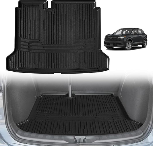 TripleAliners Trunk Mat All Weather Liners Compatible with 2025 2026 Nissan Kicks Interior Accessories Custom Fit Anti-Slip TPE Full Coverage Protection Rear Trunk Floor Mat (S Trim Level ONLY)
