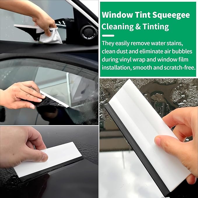 Arayker Vehicle Vinyl Wrap Applicator Tool Kit Car Wrap Squeegee Kit Automotive Window Tint Tools with Vinyl Wrap Magnetic Holder for Car Wrapping