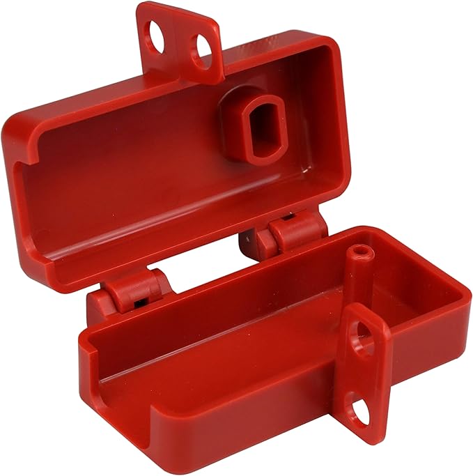 Brady-150820 BatteryBlock Battery Cable Lockout, Commercial Vehicle Max Cord Dia 0.94-Red