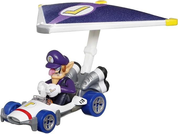 Hot Wheels Super Mario Character Car 3-Packs with 3 Character Cars in 1 Set, Gift for Kids & Collectors Ages 3 Years Old & Up