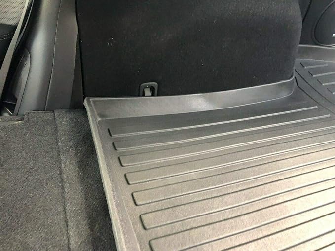 Cargo Liner - Trunk Mat for Subaru Outback 2015-2019 – Weather-Resistant Trunk Mats for Cars with Raised Lip – Non-Slip Car Trunk Mat Rubber – Easy to Install – Laser Pre-Cut Design