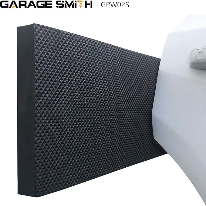 AMPULLA GWP02S Garage Wall Protector Car Door Protectors, Designed in Germany (2, Black)