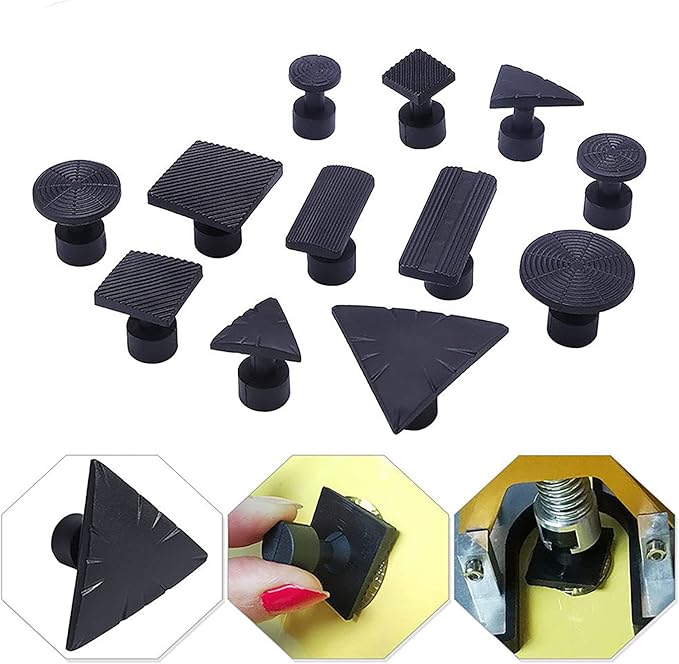 Paintless Dent Repair Kit for Vehicles, Heavy Duty Dent Puller Slide Hammer Kit Paintless Dent Removal Tool for Car Body Repair with 20PCS Suction Cup and Screw Tip