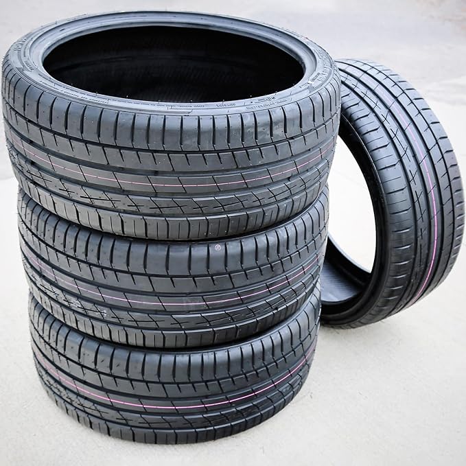 Accelera Iota ST68 All-Season Passenger Car High Performance Radial Tire-255/35R22 255/35ZR22 255/35/22 255/35-22 99W Load Range XL 4-Ply BSW Black Side Wall UTQG 400AA