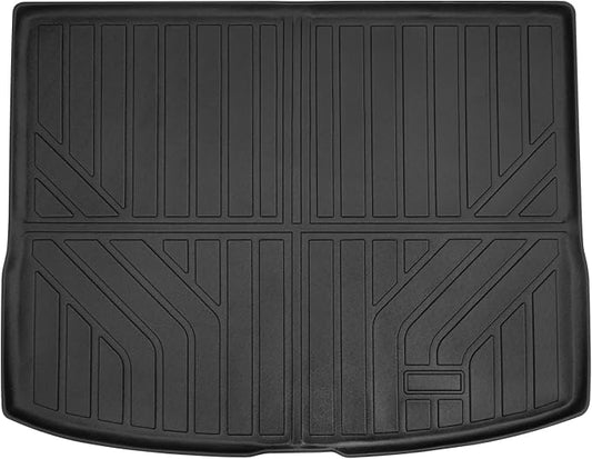 Powerty Cargo Mat Compatible for Kia NIRO 2023 2024 2025 2026 (Not for NIRO EV& NIRO Plug-in Hybrid Accessories All Weather Cargo Liner TPE Rear Trunk Mat