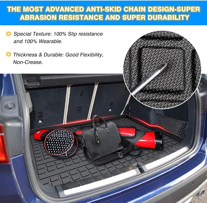 Cartist Cargo Liner Fits for BMW X1 2016 2017 2018 2019 2020 2021 2022 All Weather Back Seat Cover Trunk Cargo Mat for BMW x1 Accessories