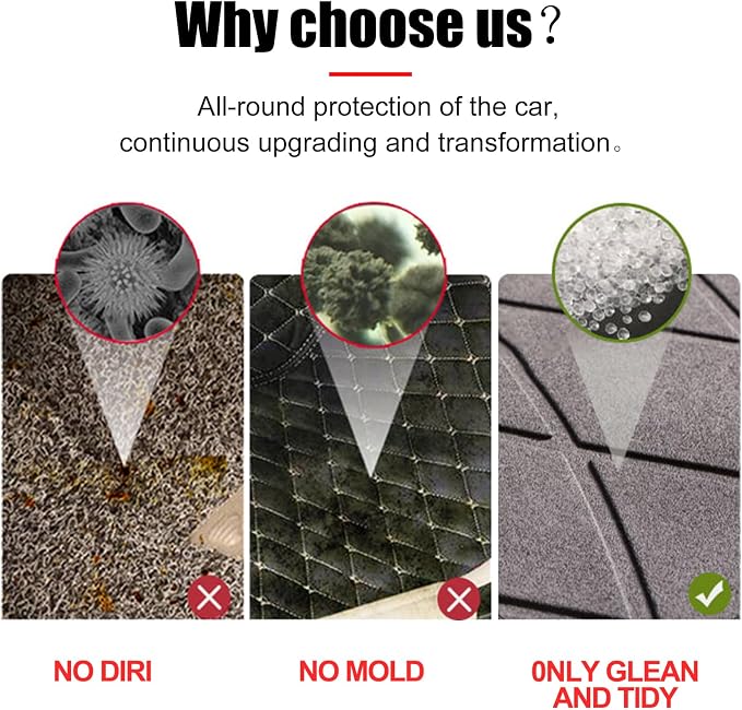 LUCKEASY Cargo Liner with Backrest Mat Fits for Tesla Model Y Juniper 5 Seat 2025 2026 (Not Fit Standard) Trunk Mat All Weather TPE Car Accessories Fit Juniper 2026 Black