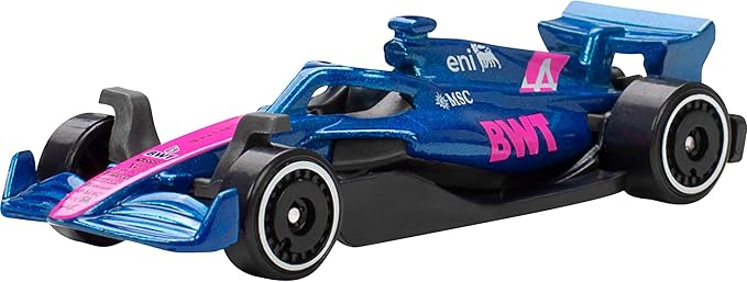 Hot Wheels 1:64 Scale 5-Pack Formula 1 Die-Cast Toy Cars, Set of 5 Officially Licensed, Collectible F1 Race Cars for Play or Display