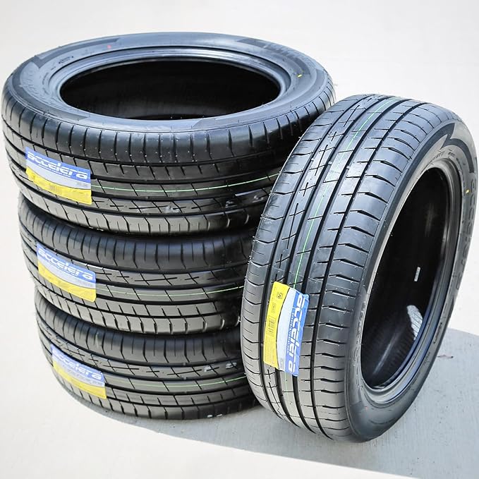 Accelera Iota ST68 All-Season Truck/SUV High Performance Radial Tire-245/55ZR19 245/55/19 245/55-19 103Y Load Range SL 4-Ply BSW Black Side Wall UTQG 400AA